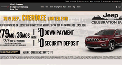 Desktop Screenshot of chuckstevensdodgechryslerjeep.com